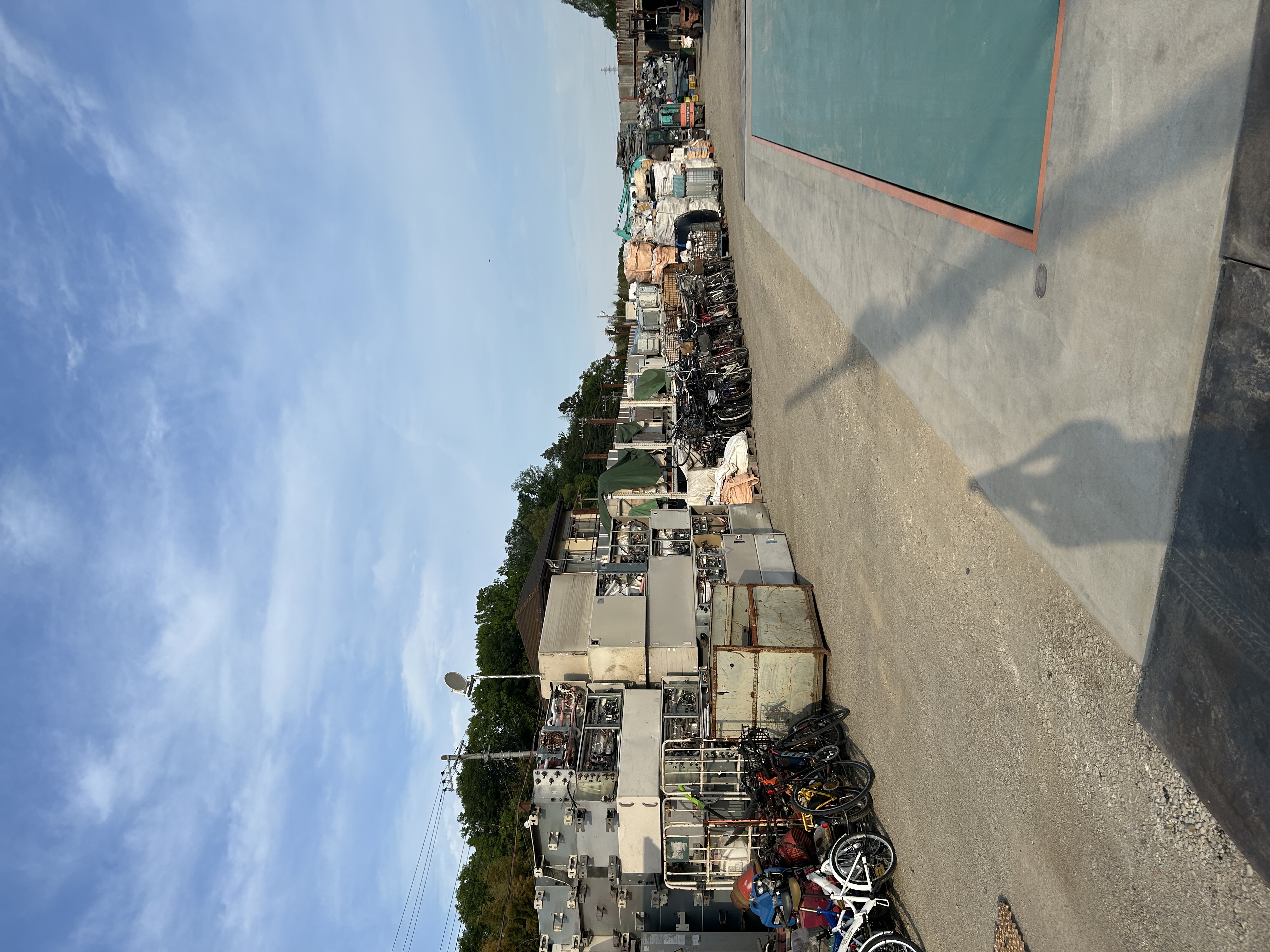 TR・B スクラップ保管場所